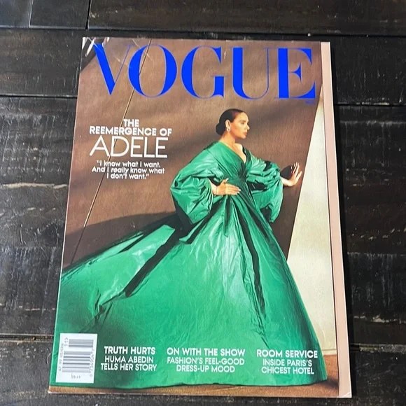 Vogue | Other | Vogue Nov 22 Issue Adele Cover | Poshmark